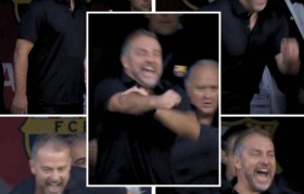 2-1绝杀!2-2绝平!西甲榜首一夜变天:巴萨反超皇马,安东尼双响救主